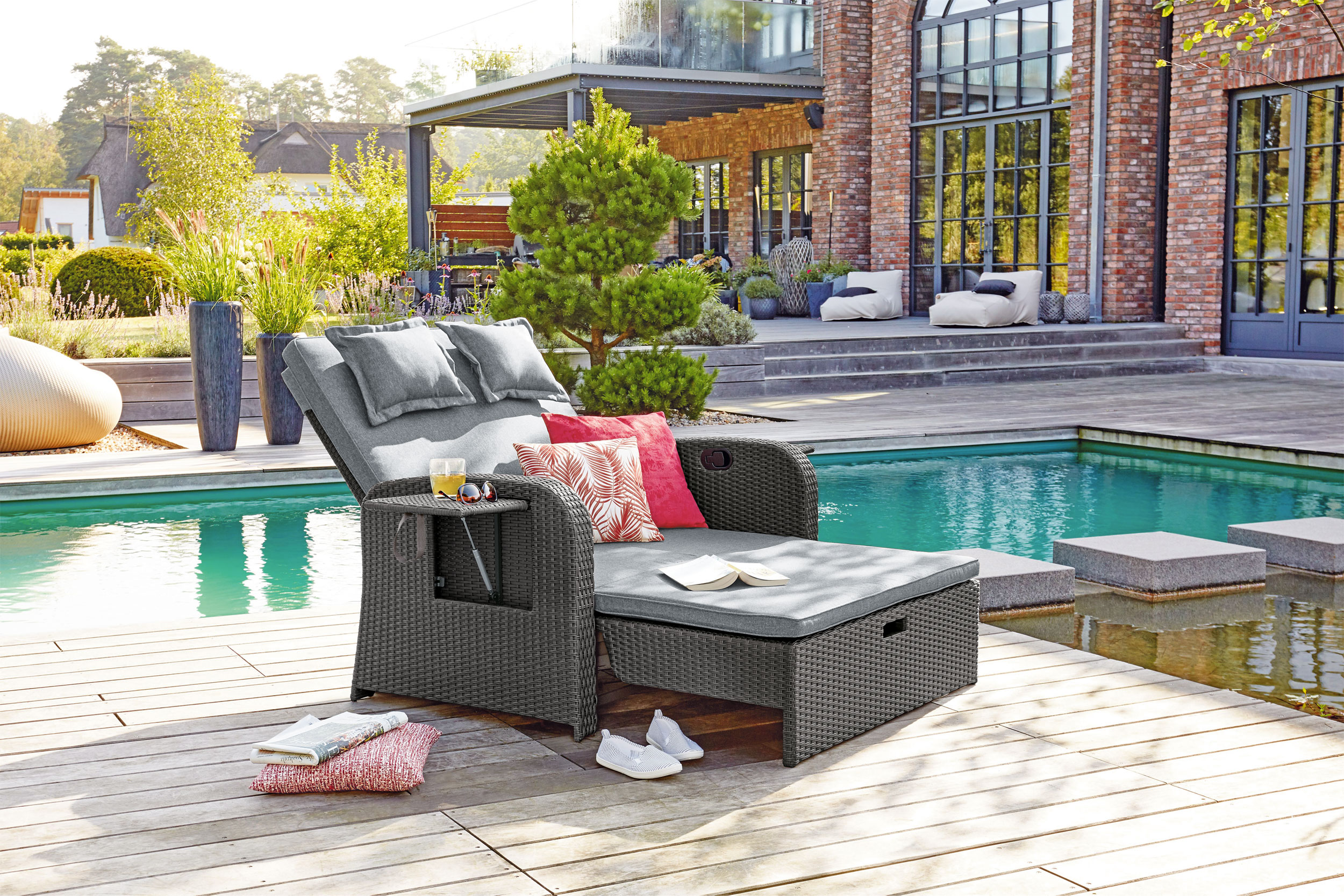 OUTDOOROutdoor Sofa-Bett variabel