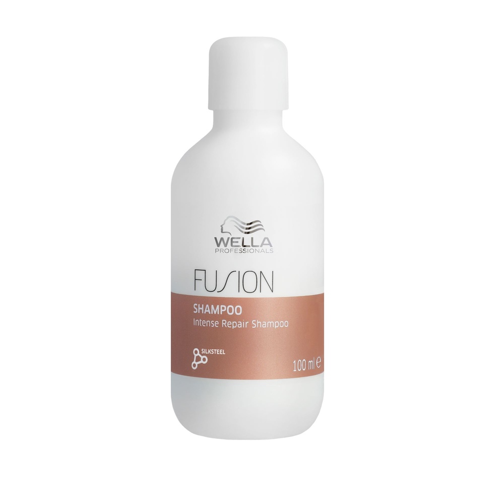 Wella Fusion Shampoing réparation intense pour cheveux abîmés et fragilisés Shampoing