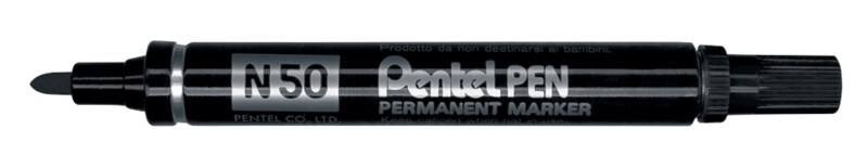 Pentel N50 Permanentmarker Mittel Kugel Schwarz