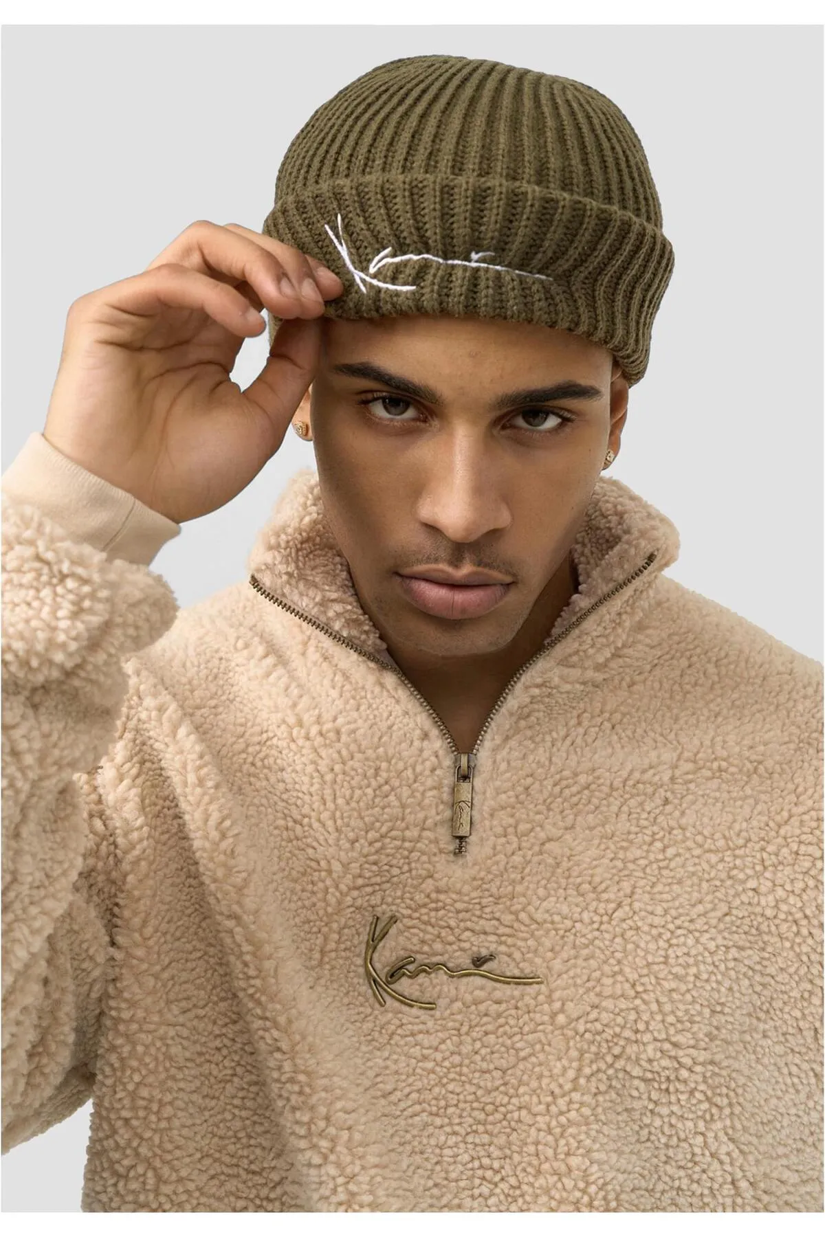KARL KANI  Accessoires KA213-014-2 Signature Fisherman Beanie