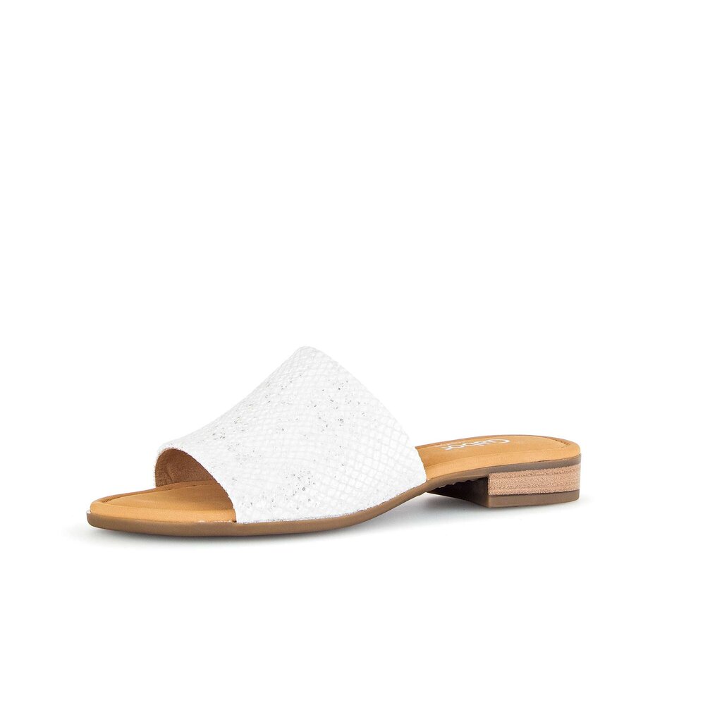 Gabor comfort Pantolette weiß
