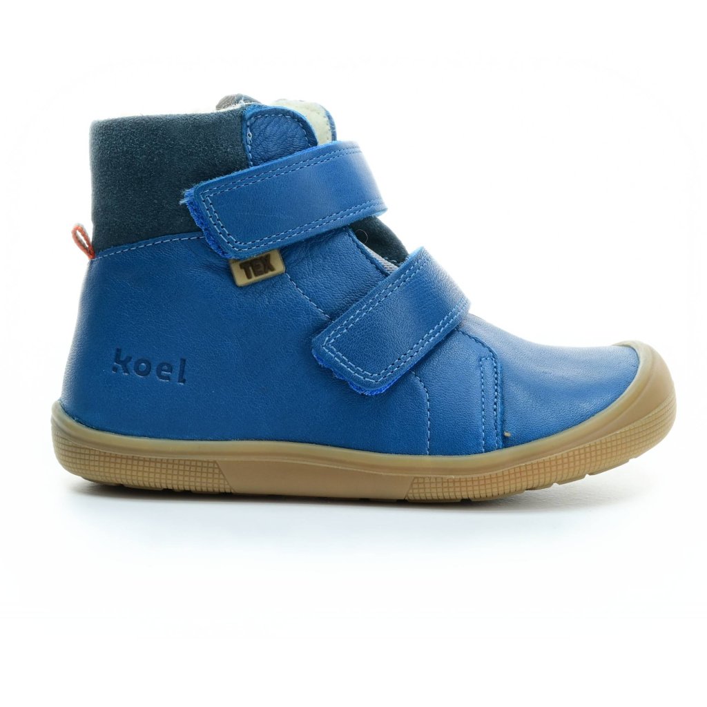 Koel4kids Emil Nappa TEX Wool Jeans 07T003.102 mit Wolle gefütterte Barfuß-Stiefeletten