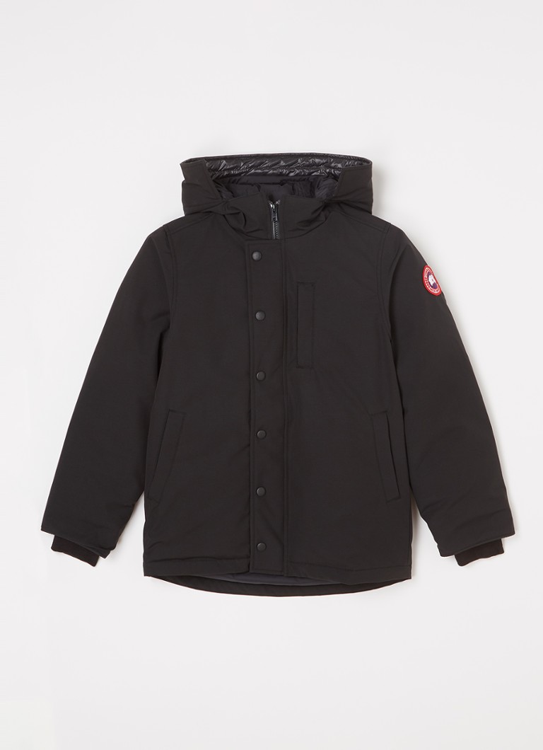 Canada Goose Logan parka s punjenjem od perja i kapuljačom