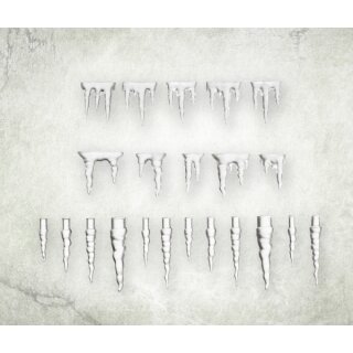 Small Transparent Icicles (22)