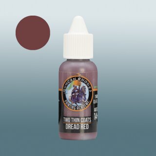 Two Thin Coats - Shadow - Dread Red (15ml)