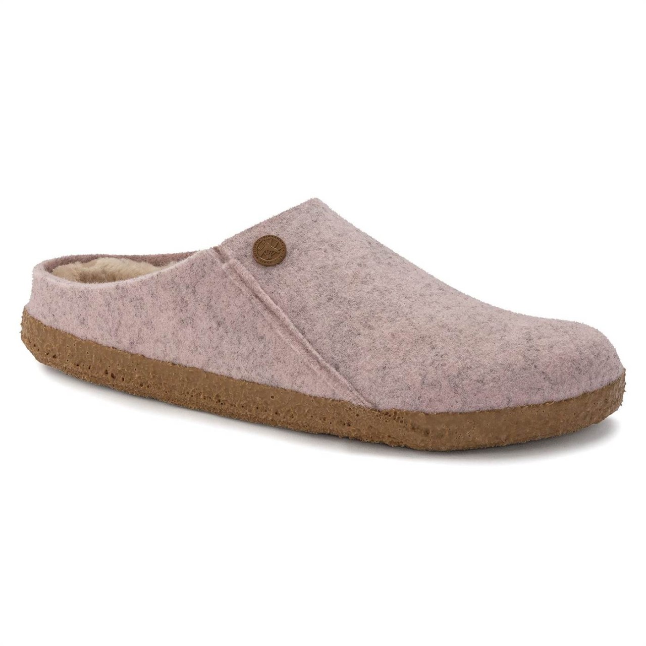 BIRKENSTOCK Hausschuhe lila/pink Zermatt sheraling