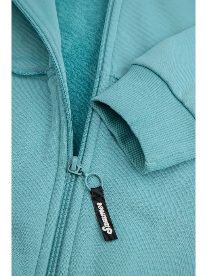 Coccodrillo Sweatshirt mit Reißverschluss in blau günstig kaufen
