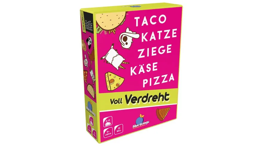 Blue Orange - Taco Katze Ziege Käse Pizza: Voll Verdreht
