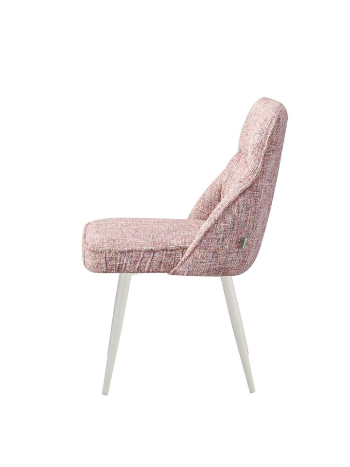DUBI Möbel 2er-Set: Drehstuhl MELINA in Rosa - (B)49 x (H)83 x  (T)62 cm günstig kaufen onesize