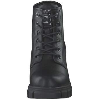 Dockers Schnürstiefelette in schwarz