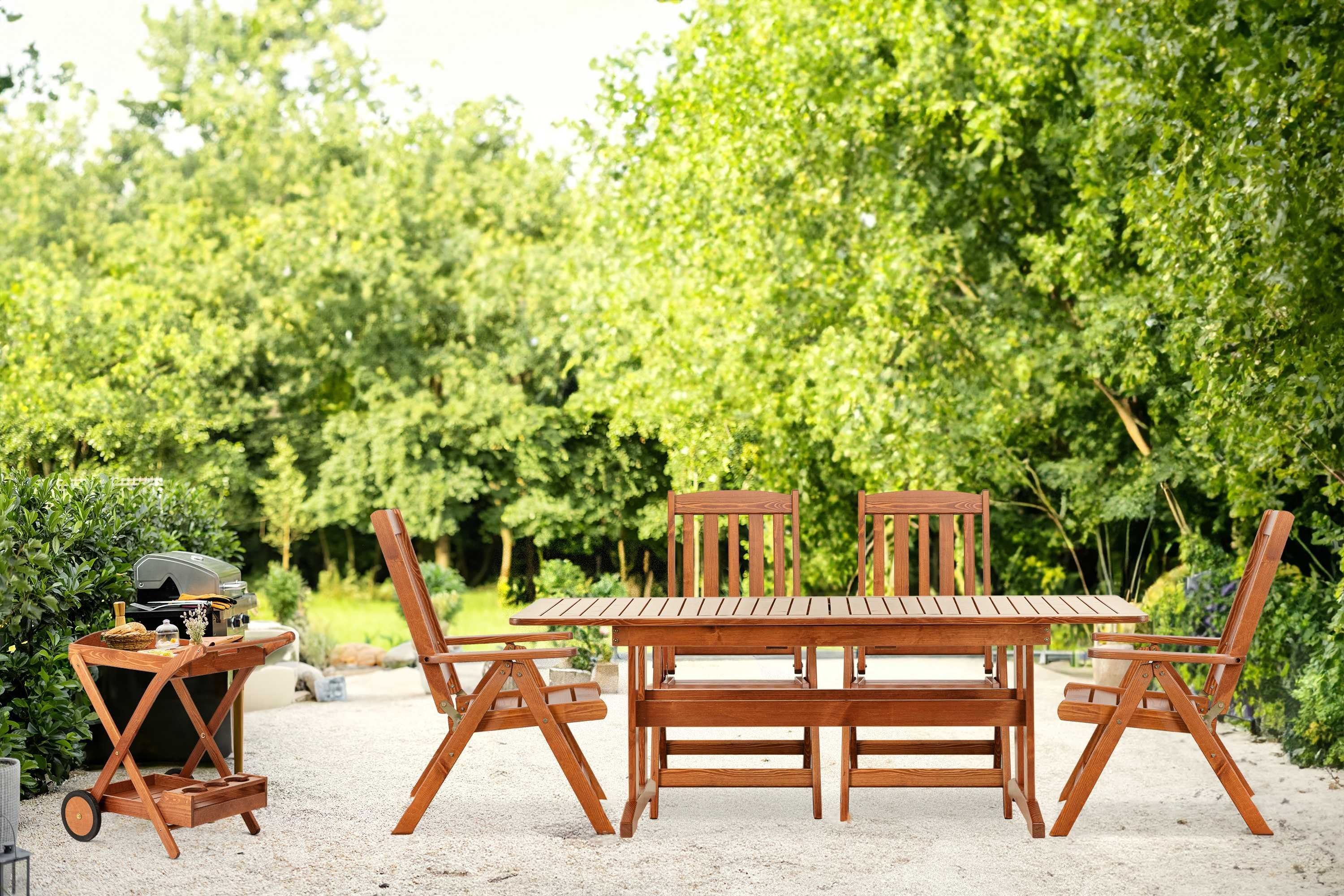 Konsimo Gartenbar-Set ARVICOLA, (Bar)