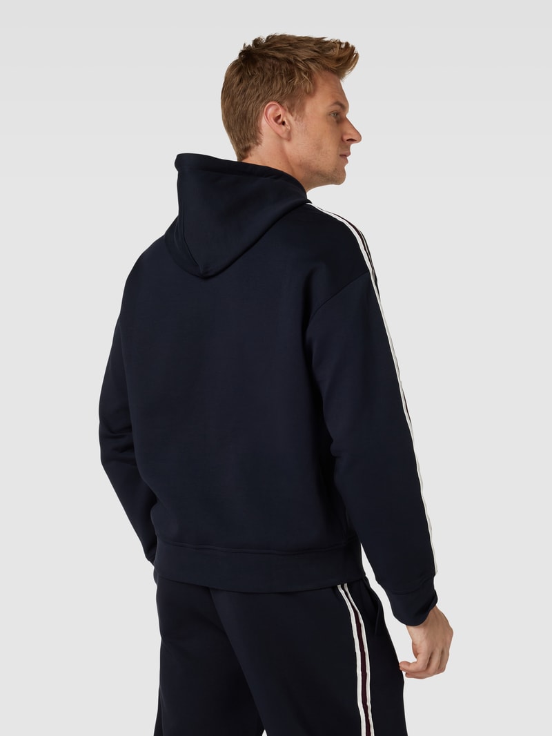 Hoodie mit Kapuze in dunkelblau