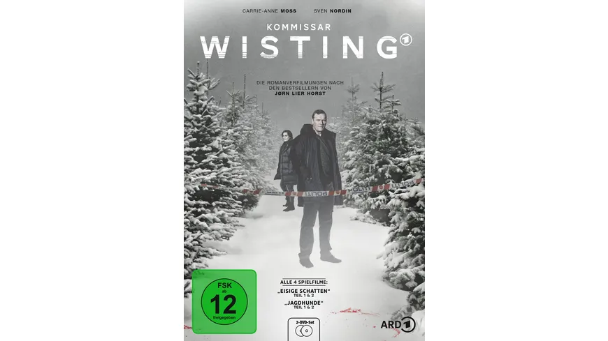 Kommissar Wisting - Eisige Schatten (1+2), Jagdhunde (1+2)  [2 DVDs]