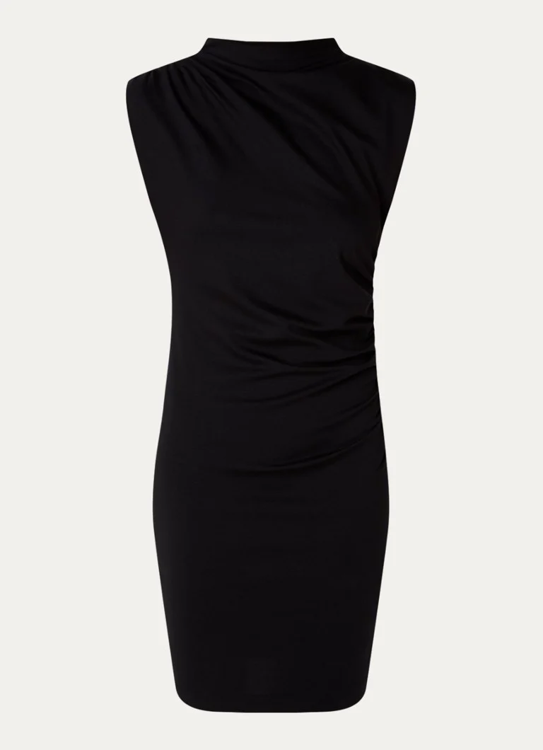 Rochie midi DRYKORN Beatre din amestec de lyocell cu detalii plisate