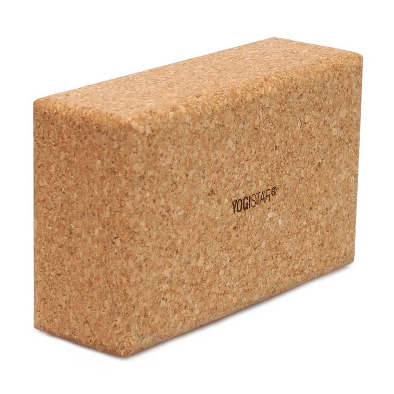 YOGISTAR Cork Pro Yoga Block