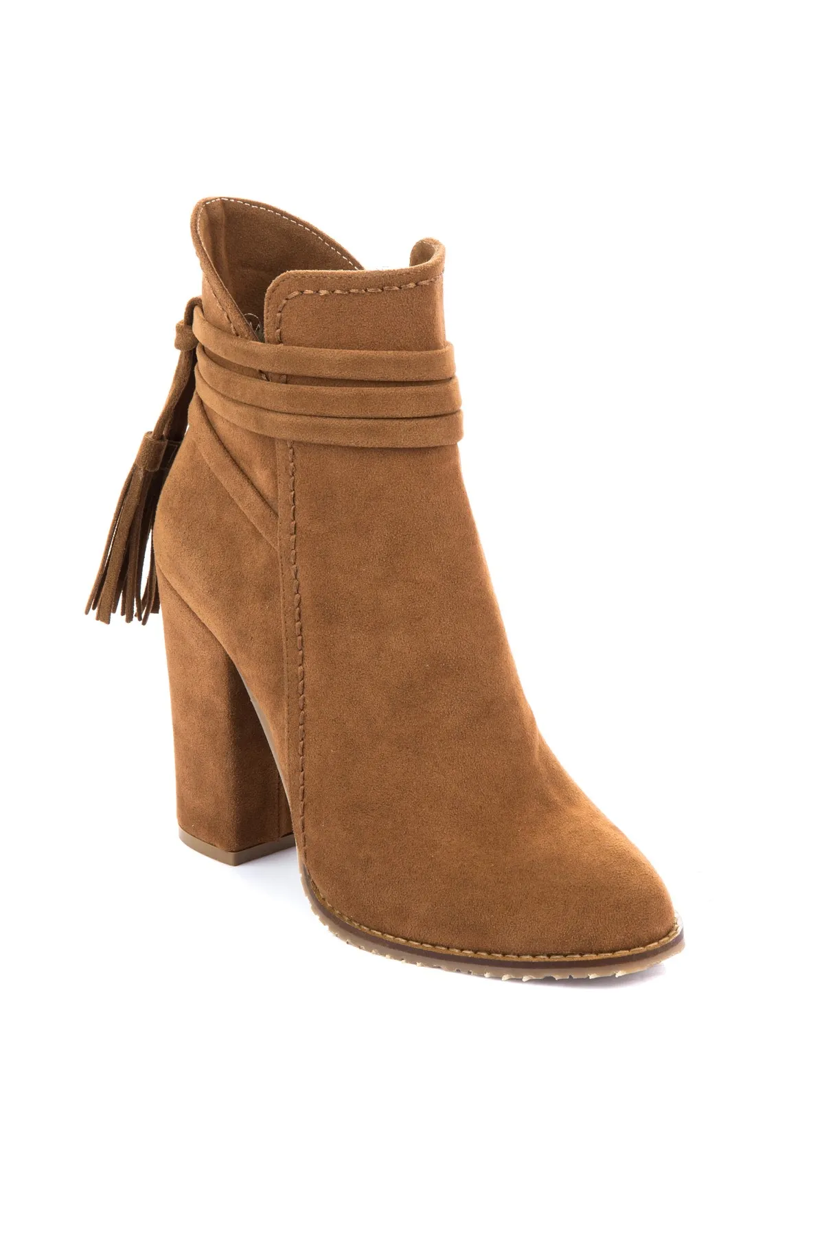 Fox Shoes  Hellbraune Damenstiefel A922803902