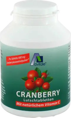 AVITALE Cranberry Lutschtabletten  120 St  Lutschtabletten
