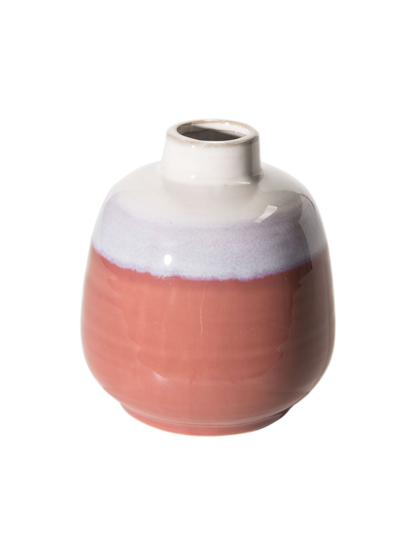 Marianola Deko-Vase, Rot/Weiss