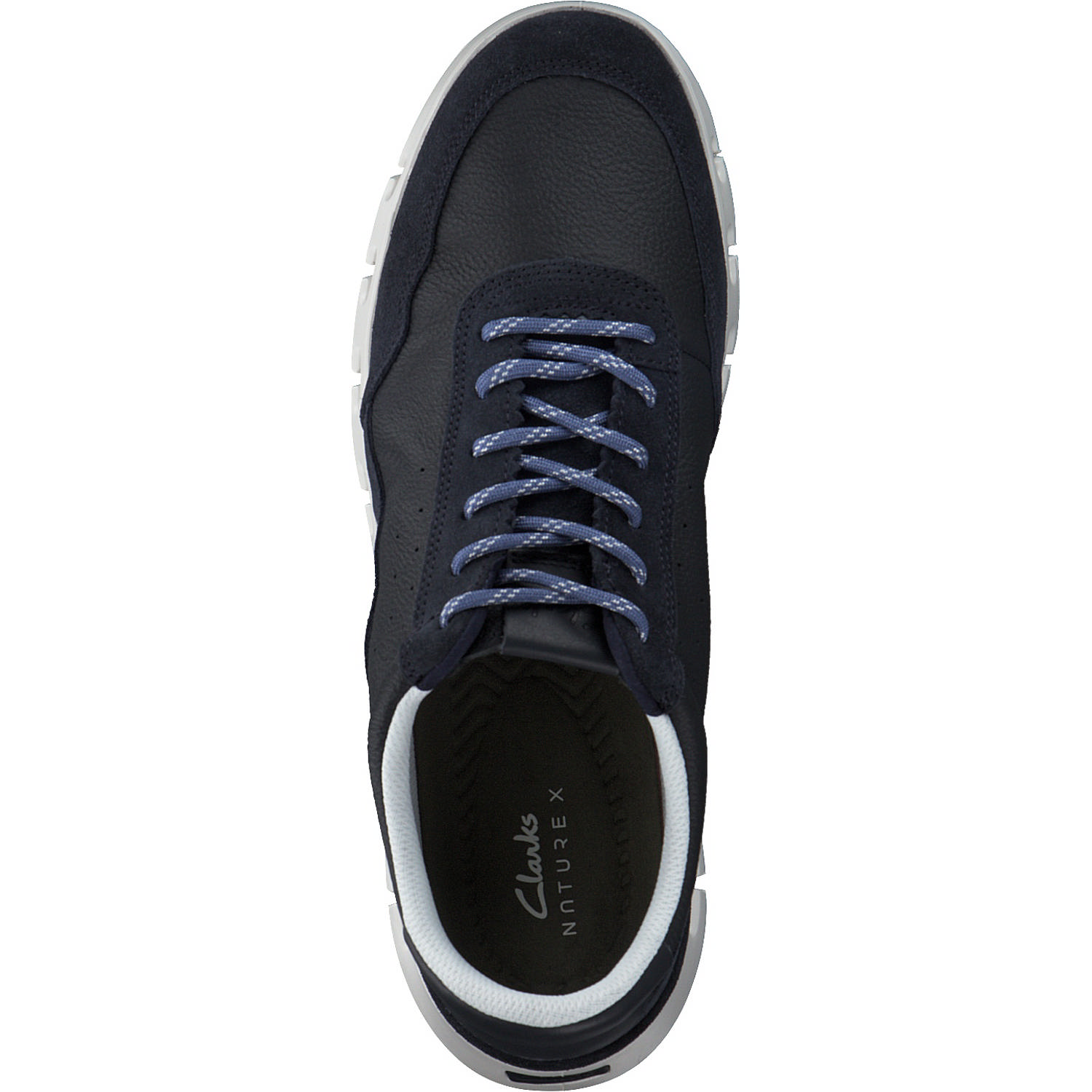 Clarks Nature X One 2616, Sneakers Low, Herren, Dunkelblau / Grau