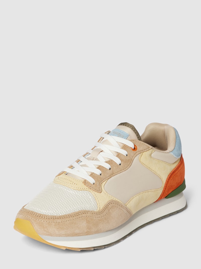 Sneaker im Colour-Blocking-Design Modell 'RIAD' in beige