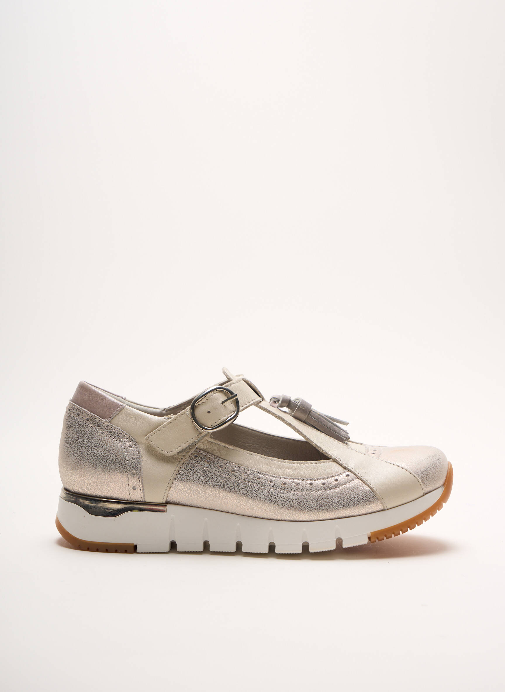 Dorking Sandales Nu Pieds Femme couleur gris