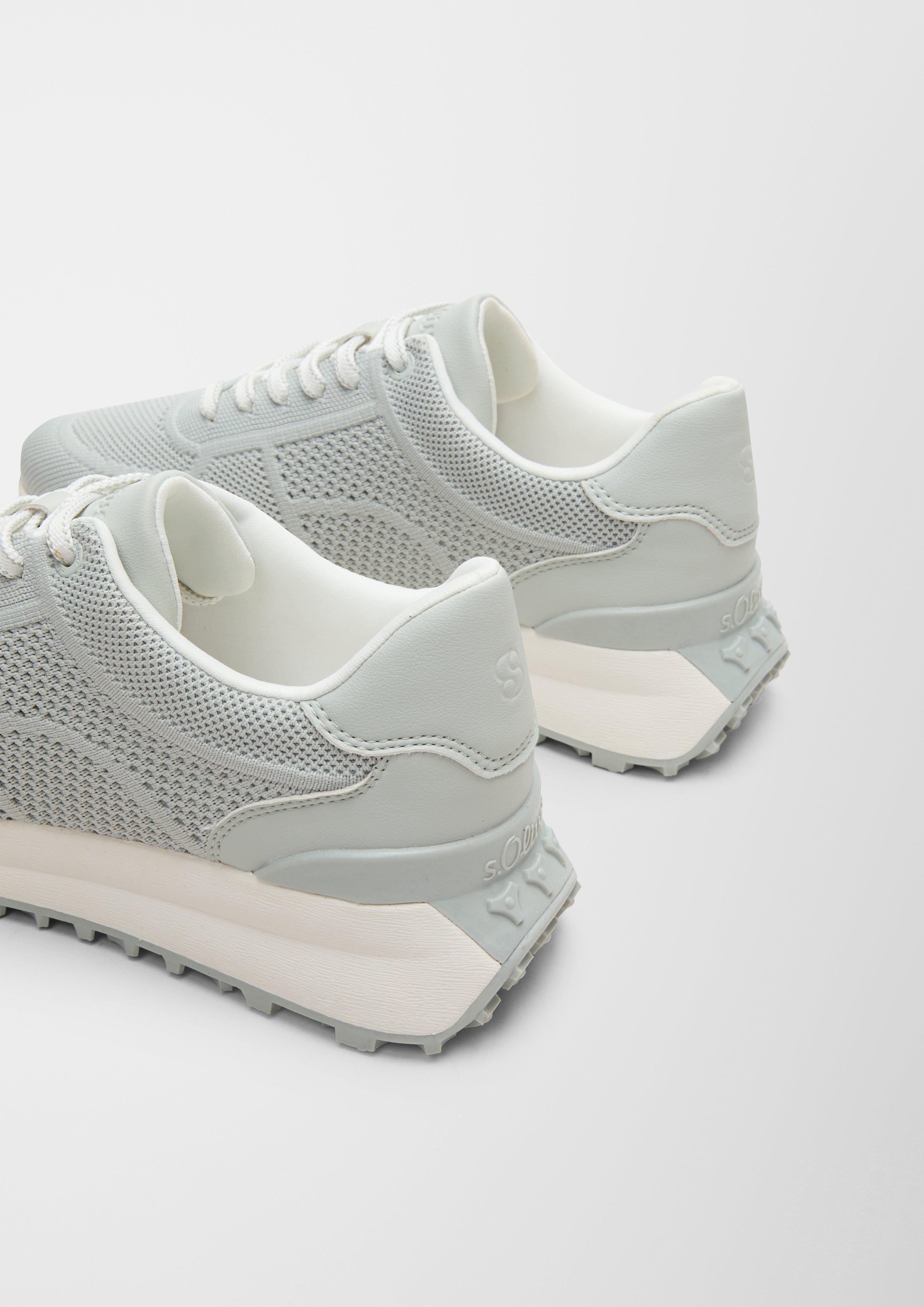 Sportlicher Sneaker in Mesh-Optik  6007343-804
