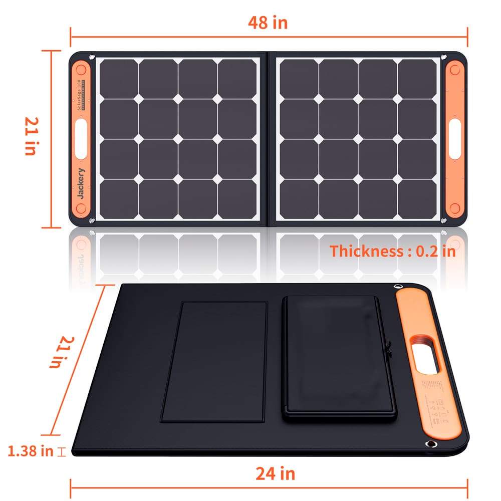 Painel solar Jackery SolarSaga de 100 W