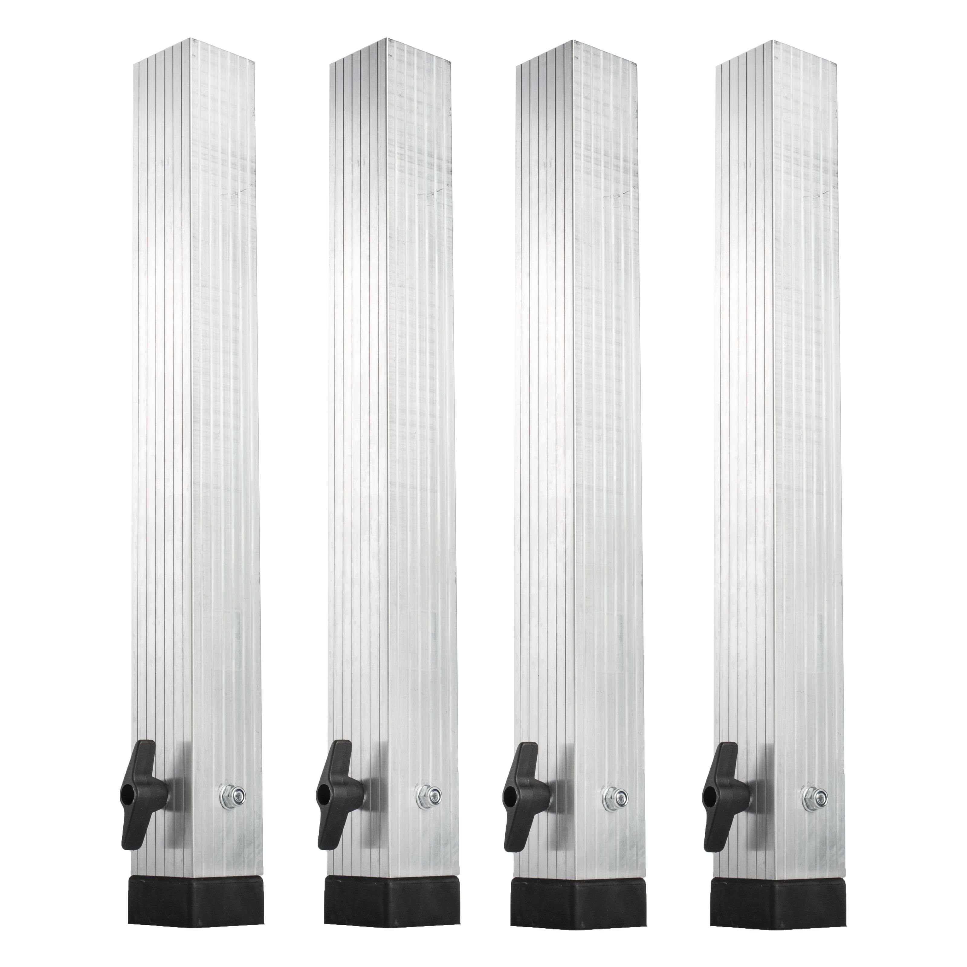 lightmaXX Gerüst, ALU-STAGE Teleskopfüße Vario 4x Teleskopfuß 60-100cm
