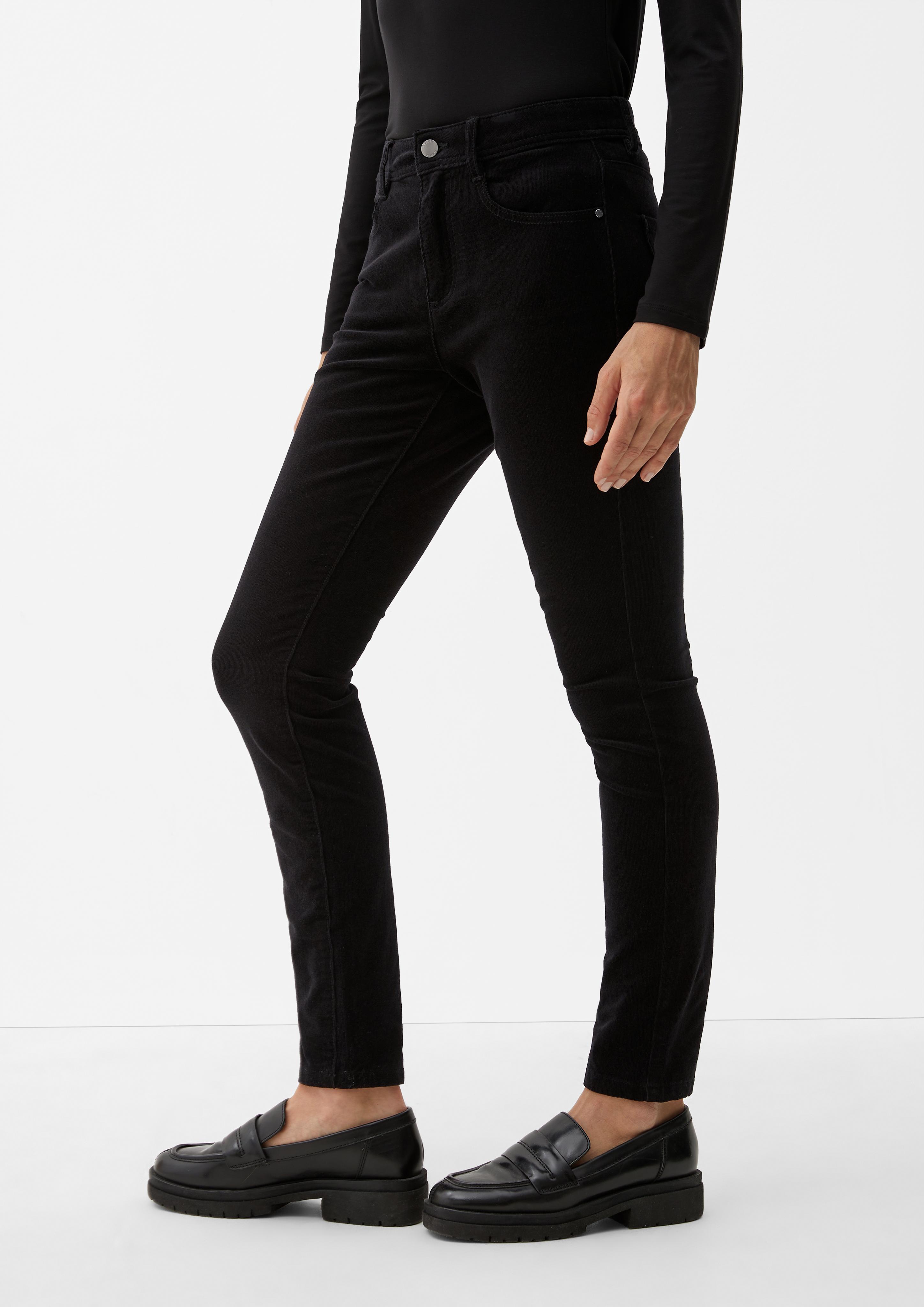 Slim: Hose aus Feincord  2121474-9999