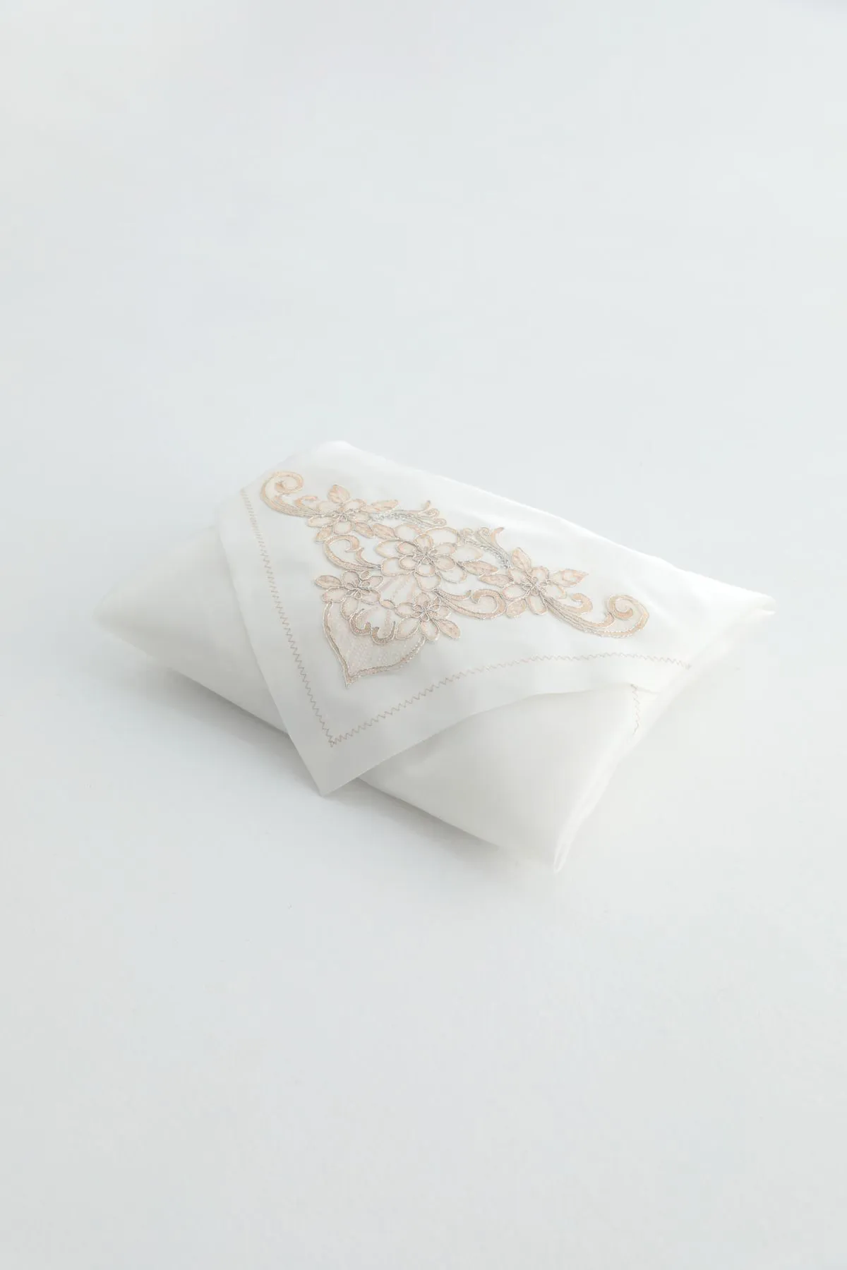 FAVORA  Pera Frostless Besticktes Mitgift-Satin-Bündel - Nerz