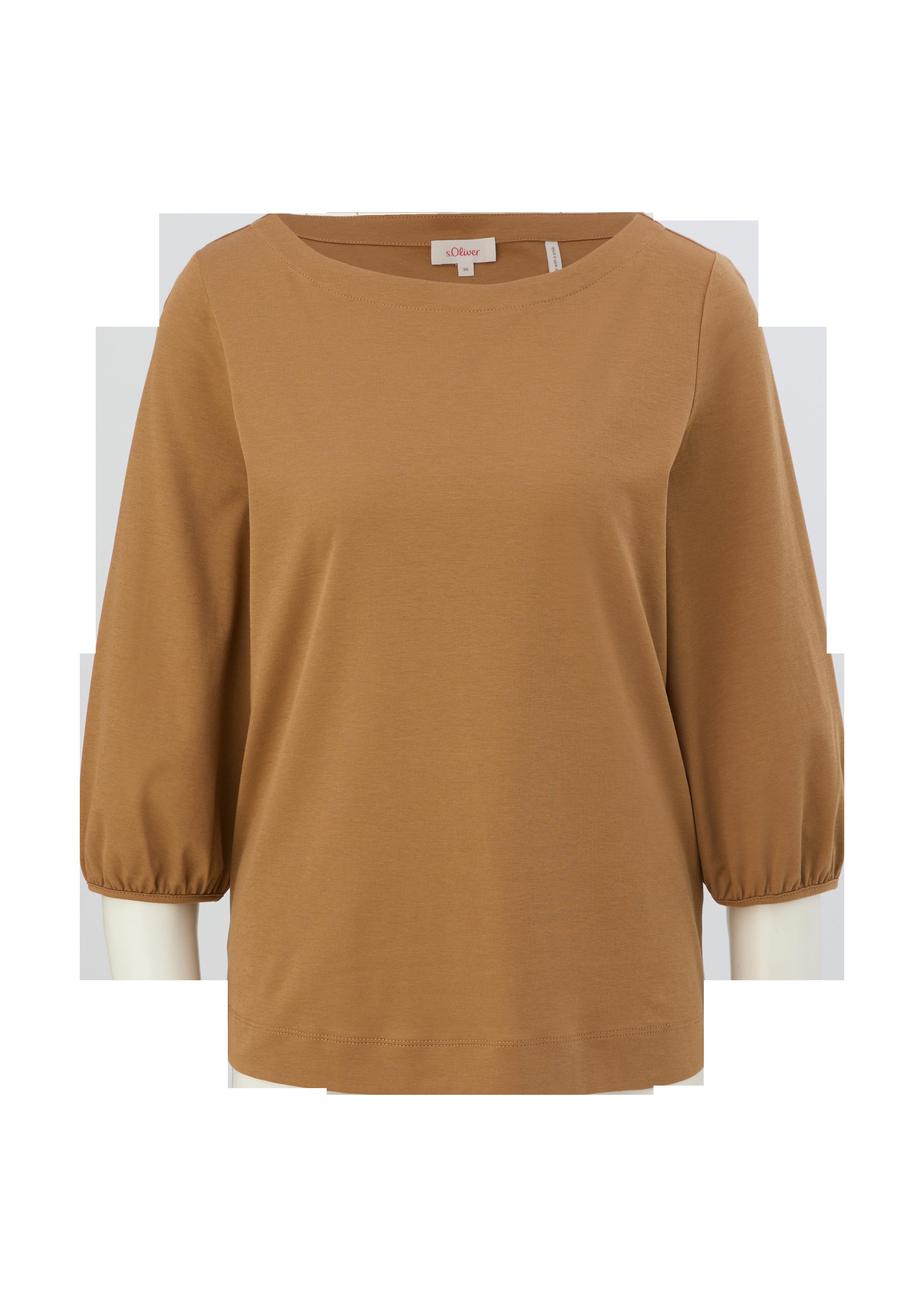 Blusenshirt mit Dreiviertelärmeln  2129741-8469