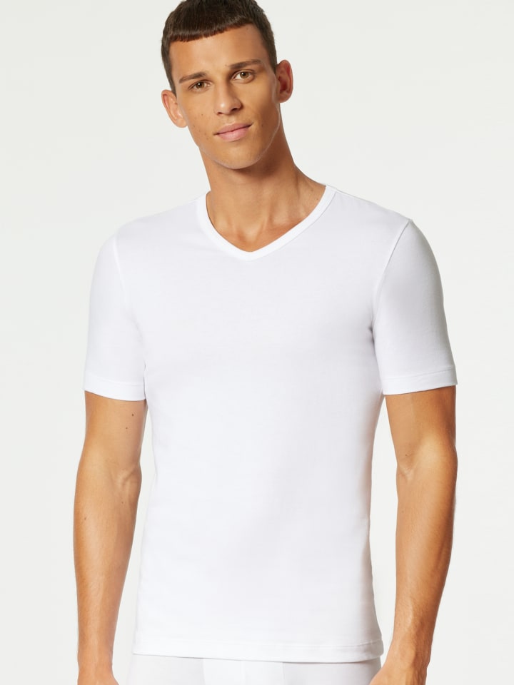 Schiesser T-Shirt Uncover in Weiß günstig kaufen