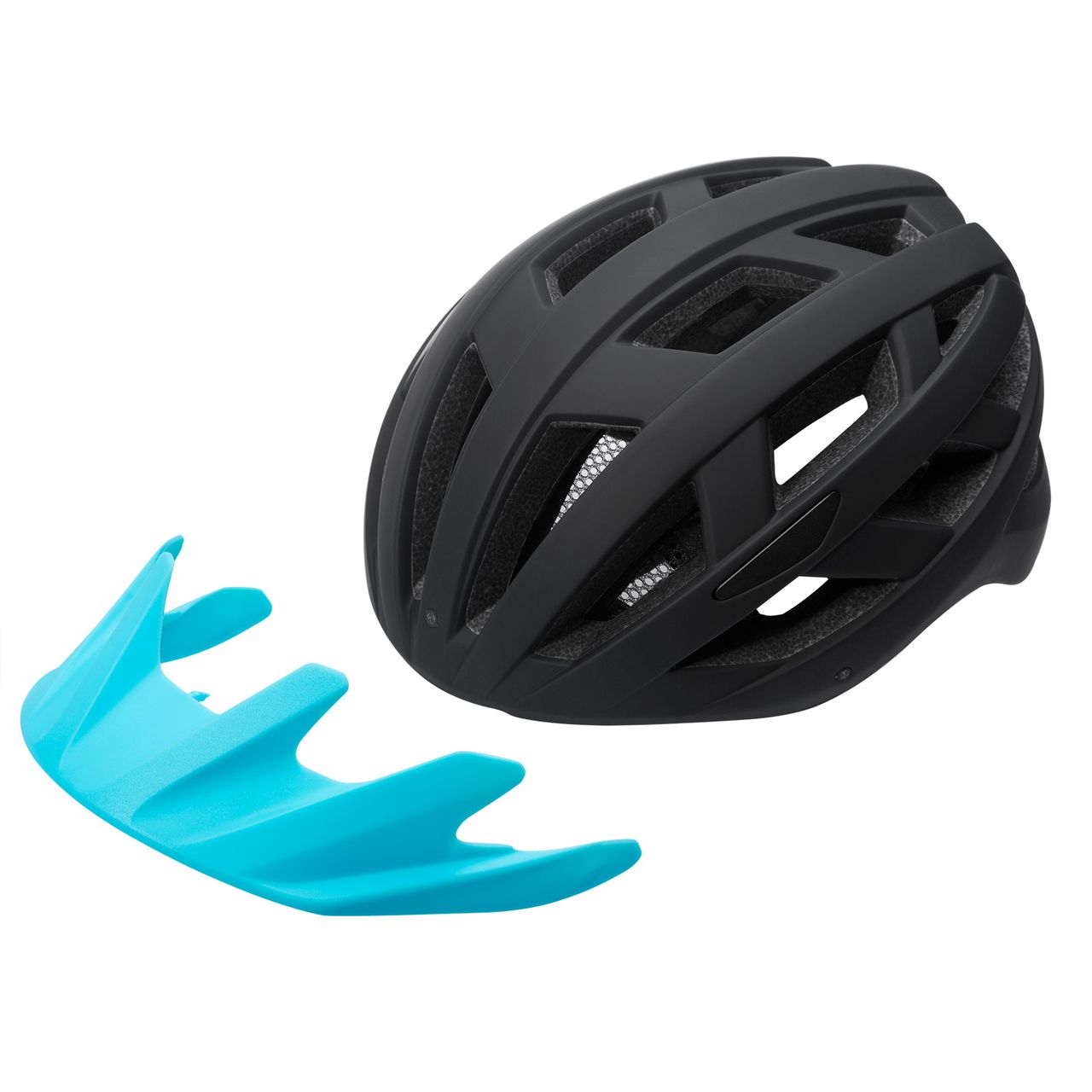 Casaria Spielwerk® Kinderhelm schwarz-blau Größe M