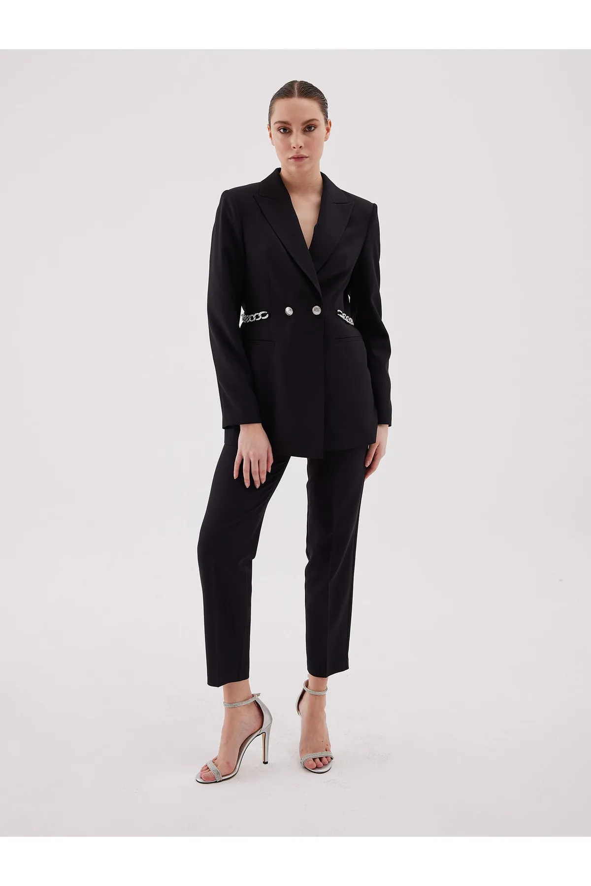 Juste Studio  Zweiteiler - Schwarz - Regular Fit