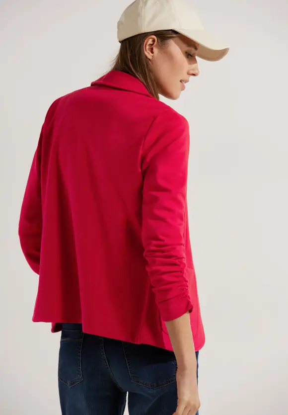 CECIL Sweatblazer mit Raffung