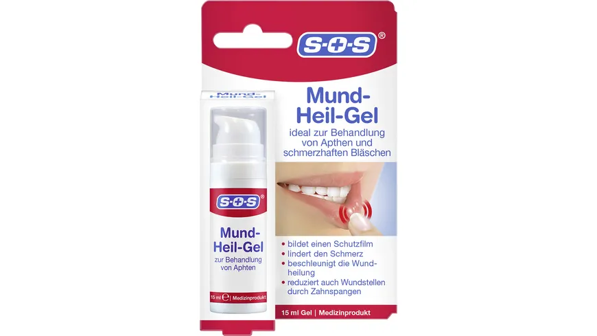 SOS Mund Heil Gel 15 ml 15 ml