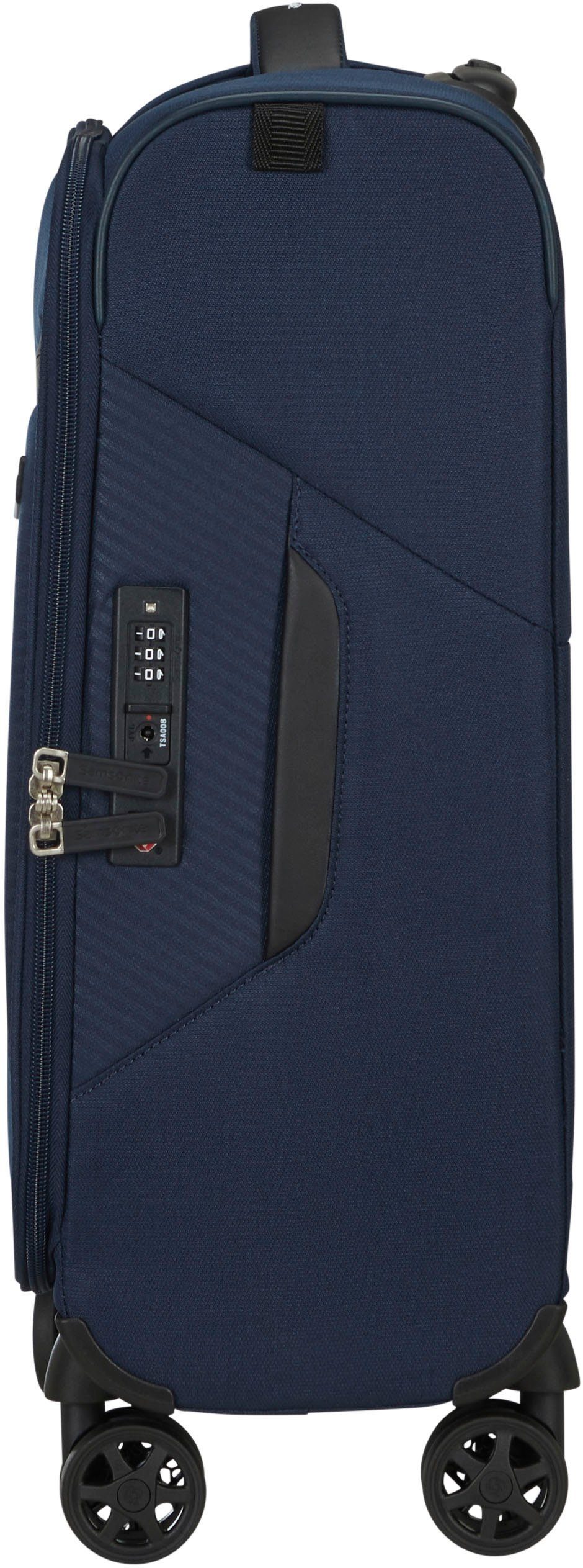 Samsonite Weichgepäck-Trolley Litebeam, midnight blue, 55 cm, 4 Rollen