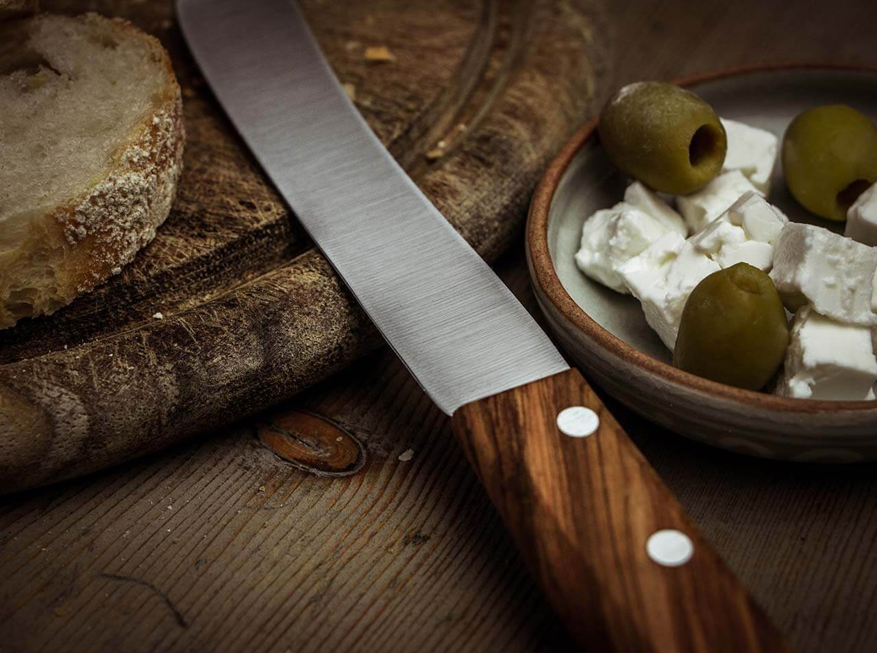 Classic Schälmesser Olive