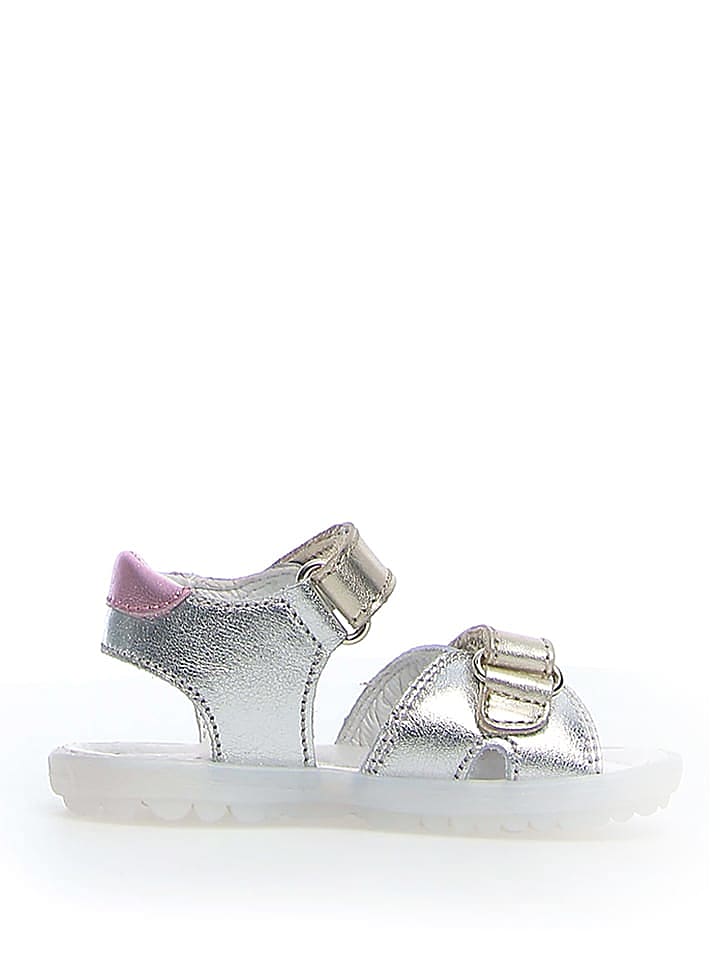 Naturino Leder-Sandalen in Silber/ Gold günstig kaufen 30