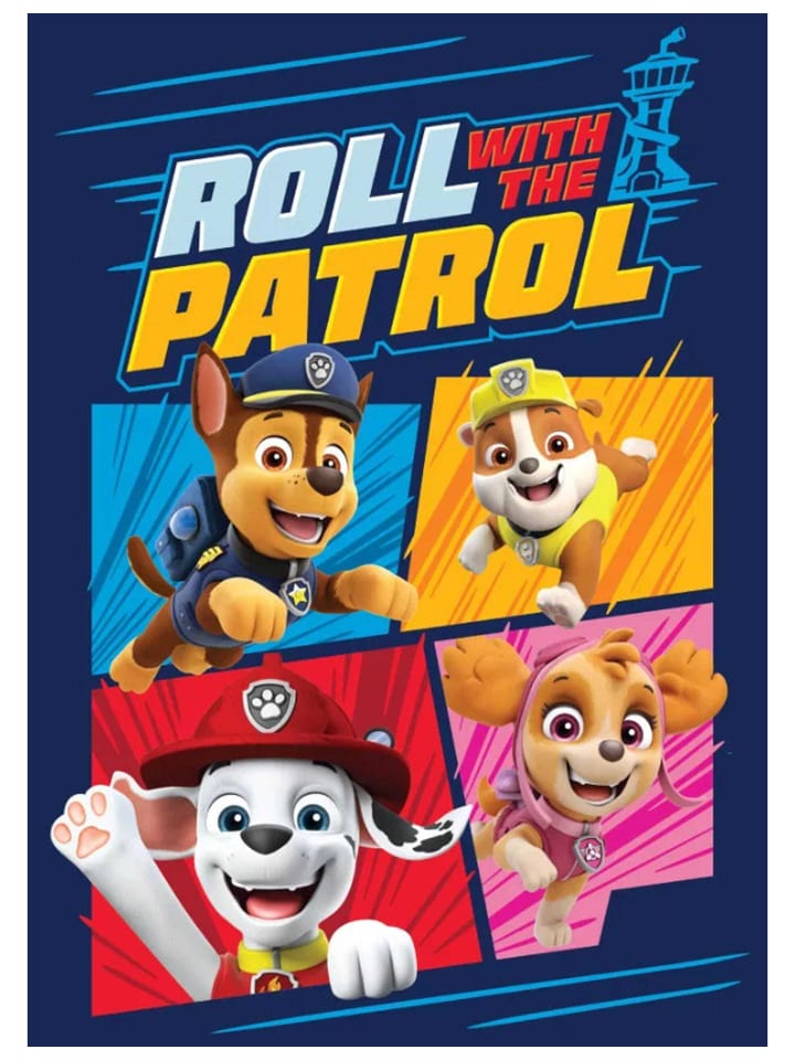 Paw Patrol Decke Paw Patrol in blau günstig kaufen onesize