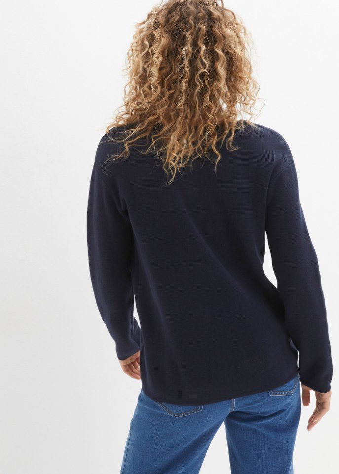 Essential Milano Rib Strickjacke