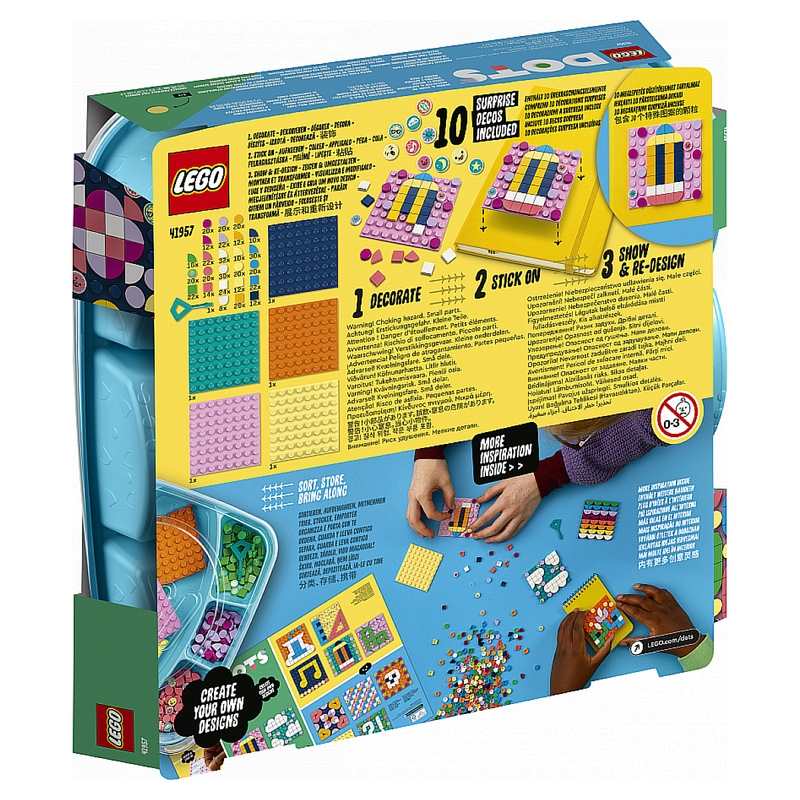 41957 Le méga lot de décorations adhésives LEGO DOTS