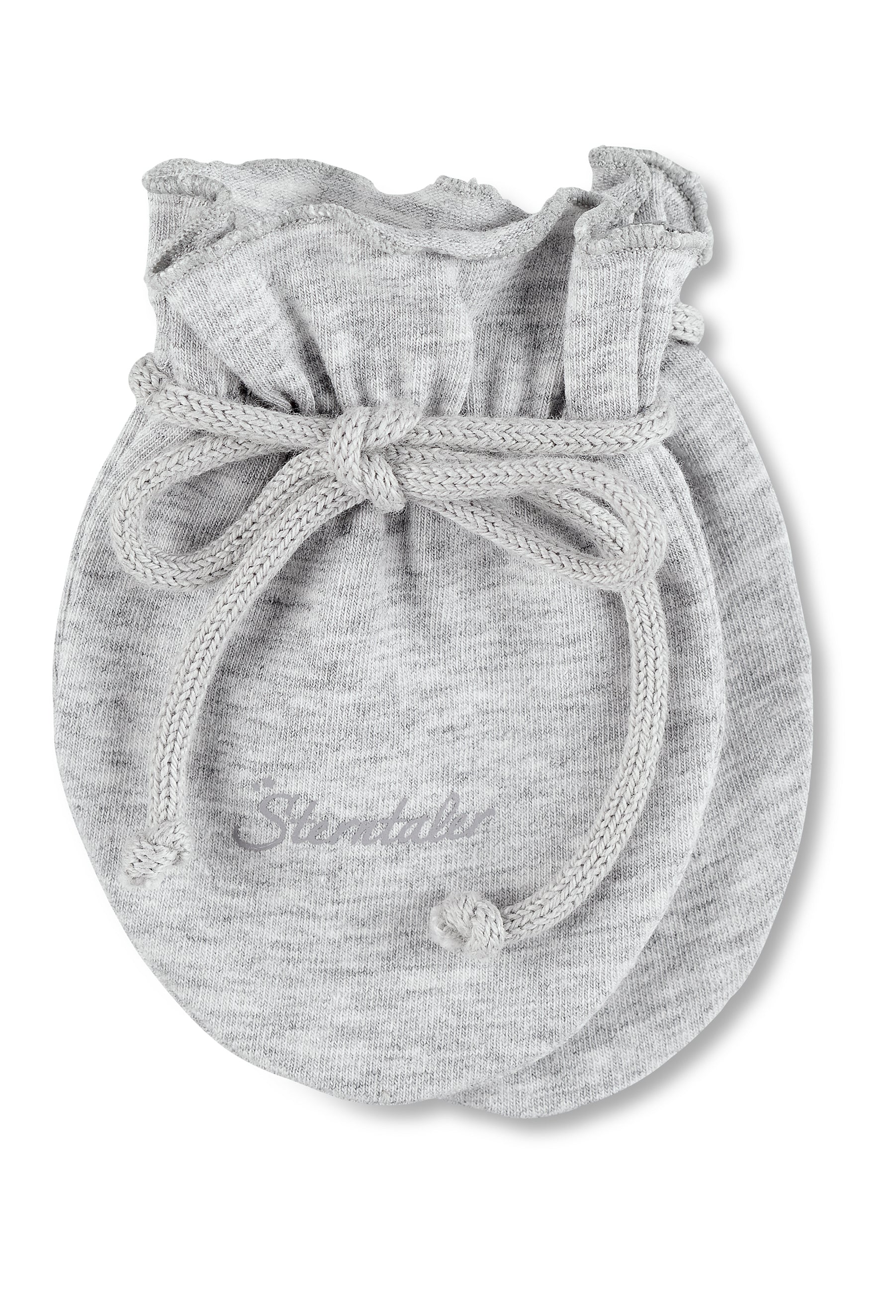 OCS Kratzfäustlinge Baby, Singlejersey Melange (Bio)