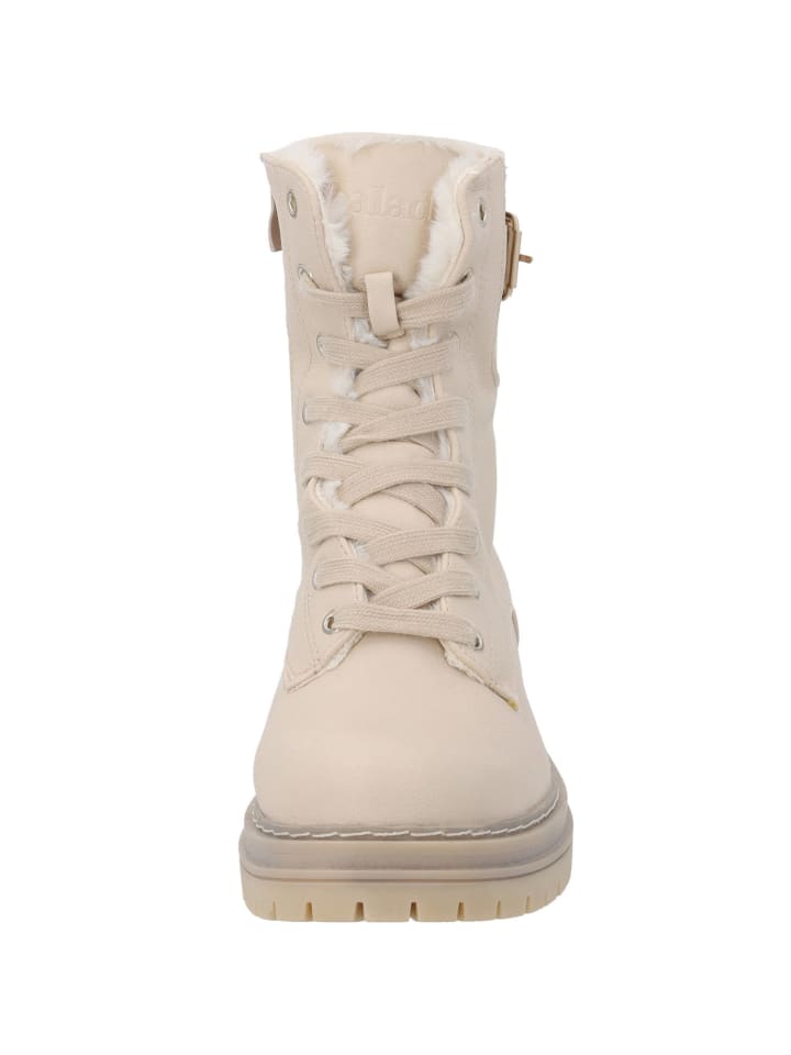 palado Schnürstiefel in Beige günstig kaufen