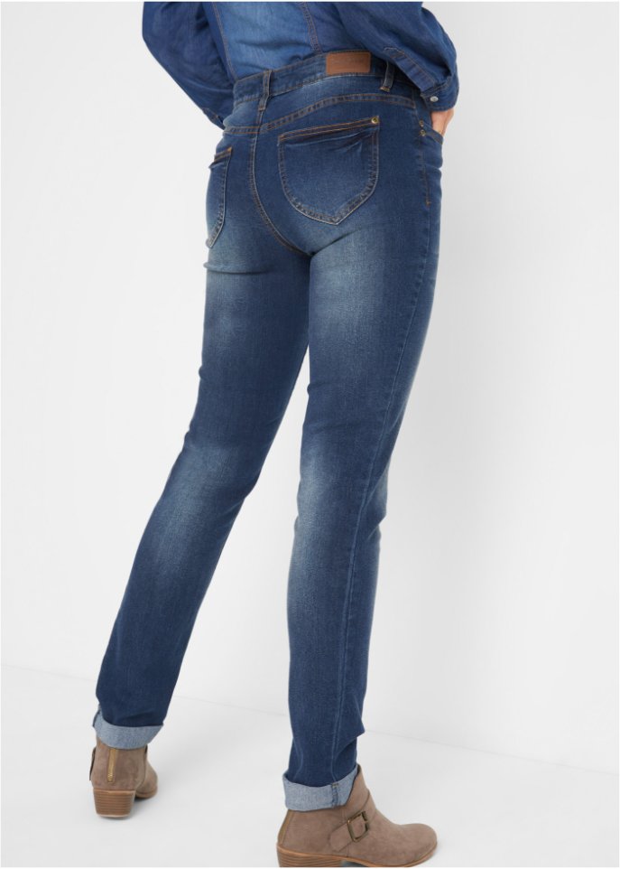 Komfort-Stretch-Jeans, Straight