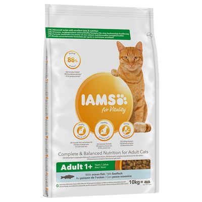 IAMS for Vitality Ausgewachsene Katzen mit Seefisch