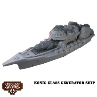 Dystopian Wars: Konig Battlefleet Set