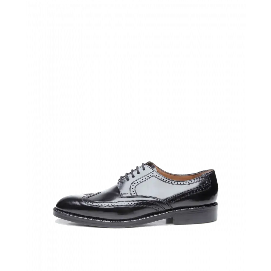 Heinrich Dinkelacker - Businessschuhe Derby LUZERN FULL-BROGUE C Cordovan - schwarz