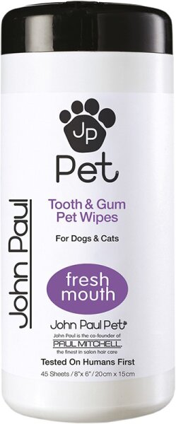 Paul Mitchell John Paul Pet Tooth & Gum Wipes Tücher Reinigungstuch