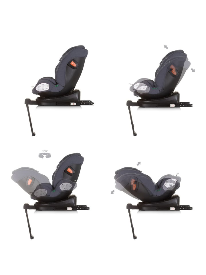 Chipolino Kindersitz Tourino i-Size in grau günstig kaufen onesize
